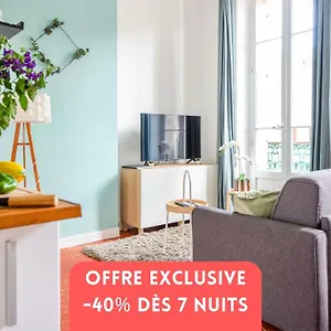 Apartamento Bao Location - Ideal Pro & Couple - Animaux Acceptes - 5min A Pied Centre & Port - Commerces - Plages 1,9km - Parking Gratuit - Wifi Hd